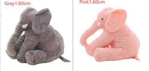 Elephant Plush Pillow — Kids' Nap Cushion