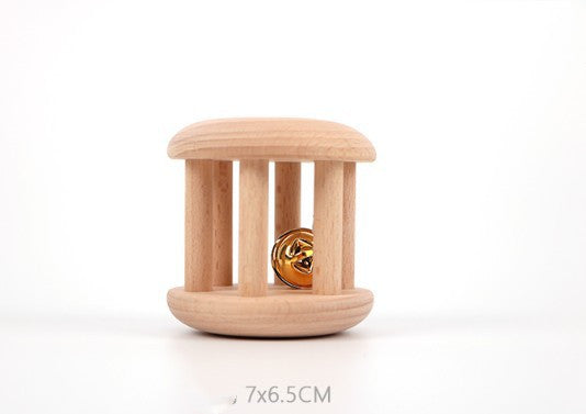Wooden Baby Rattle & Development Toy