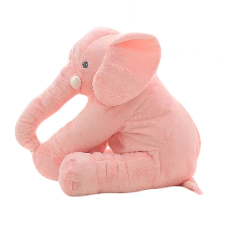Elephant Plush Pillow — Kids' Nap Cushion