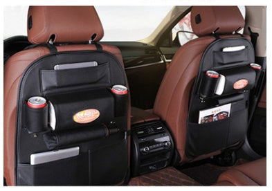 Leather Car Seat Back Organizer