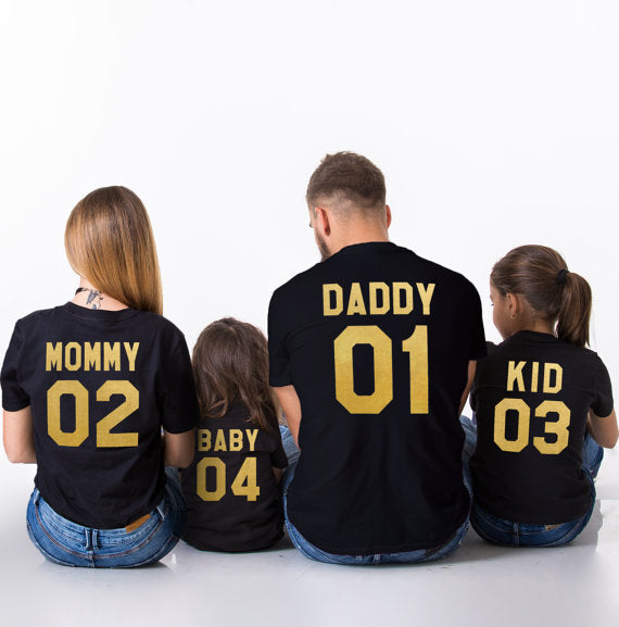 Parent-Child Matching T-Shirt Top