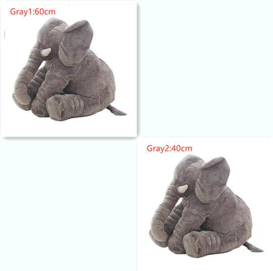 Elephant Plush Pillow — Kids' Nap Cushion