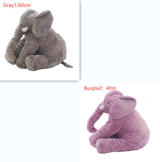 Elephant Plush Pillow — Kids' Nap Cushion