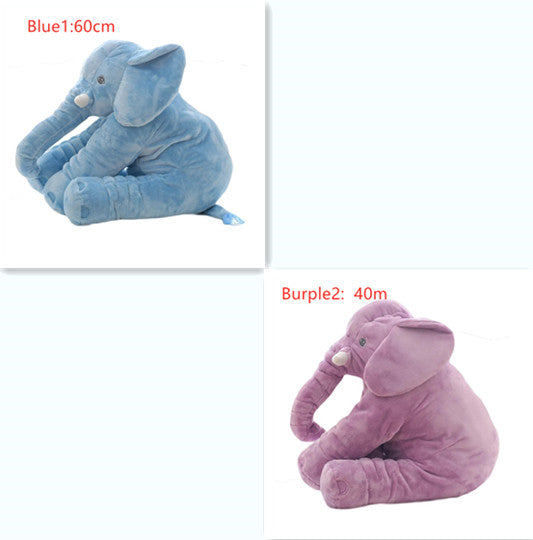 Elephant Plush Pillow — Kids' Nap Cushion