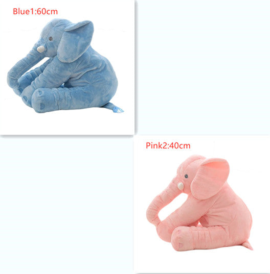 Elephant Plush Pillow — Kids' Nap Cushion