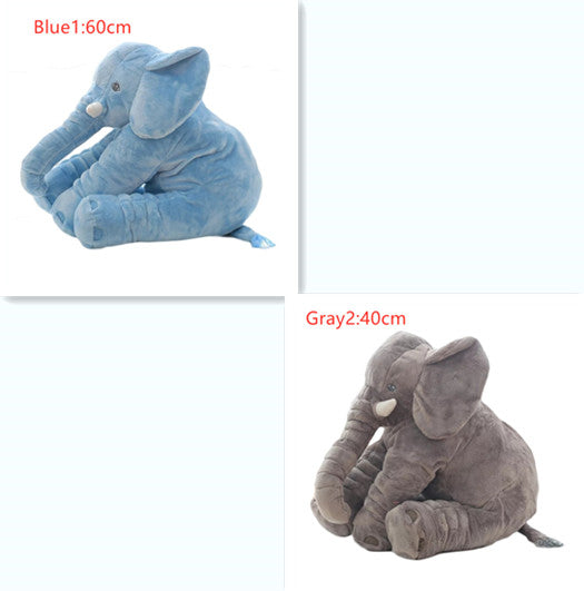 Elephant Plush Pillow — Kids' Nap Cushion