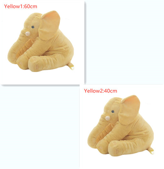 Elephant Plush Pillow — Kids' Nap Cushion