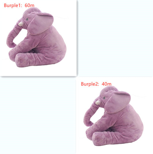 Elephant Plush Pillow — Kids' Nap Cushion