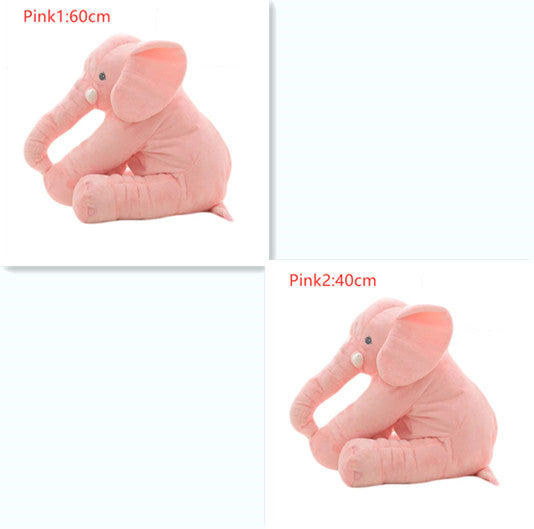 Elephant Plush Pillow — Kids' Nap Cushion