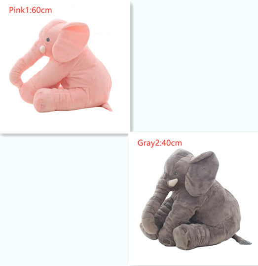 Elephant Plush Pillow — Kids' Nap Cushion