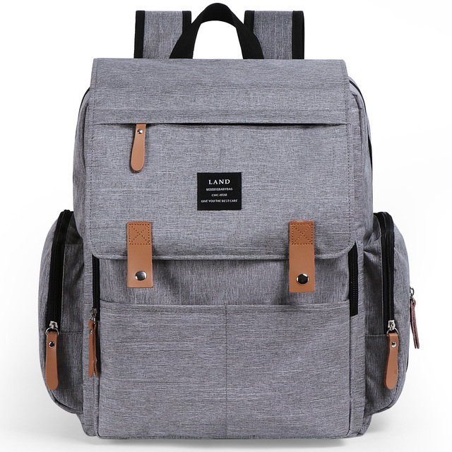 Multi-Function Mommy Backpack — Diaper Bag with USB