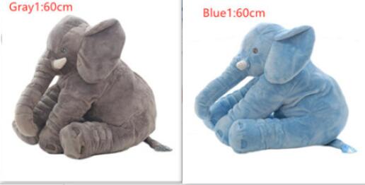 Elephant Plush Pillow — Kids' Nap Cushion