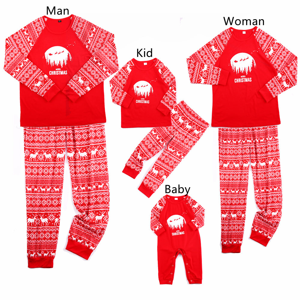 Family Matching Pajamas Set — Soft & Cozy