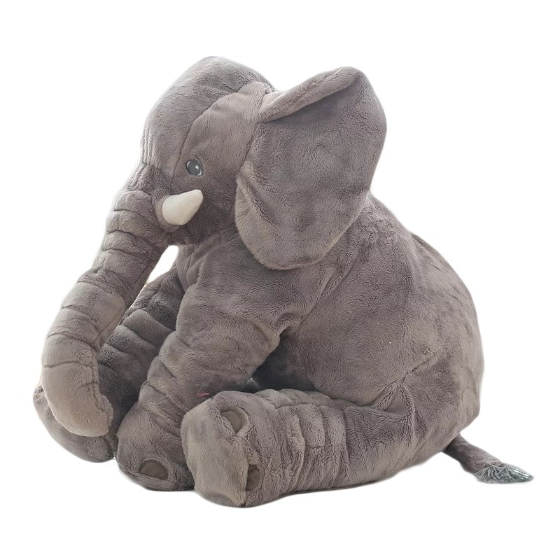Elephant Plush Pillow — Kids' Nap Cushion