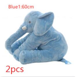 Elephant Plush Pillow — Kids' Nap Cushion