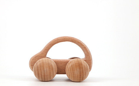 Wooden Baby Rattle & Development Toy