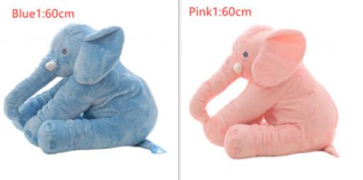 Elephant Plush Pillow — Kids' Nap Cushion