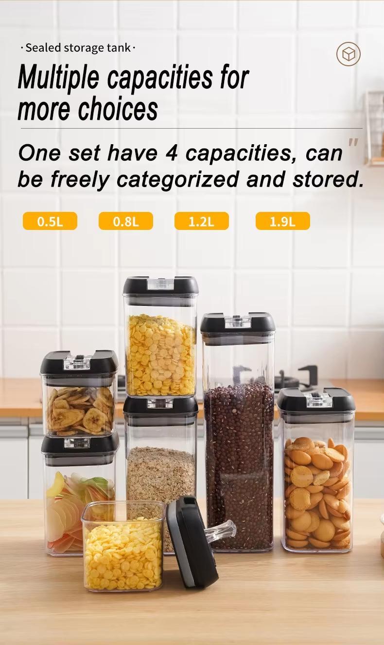 7-Piece Airtight Food Container Set