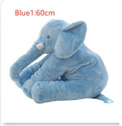 Elephant Plush Pillow — Kids' Nap Cushion