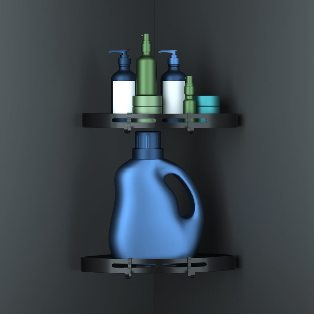 Adhesive Corner Shower Caddy — 2-Piece Set — view 10