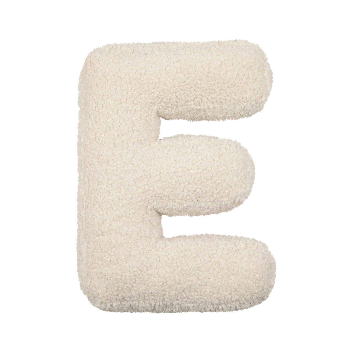 Lambswool Letter Cushion — Decorative Kids' Pillow