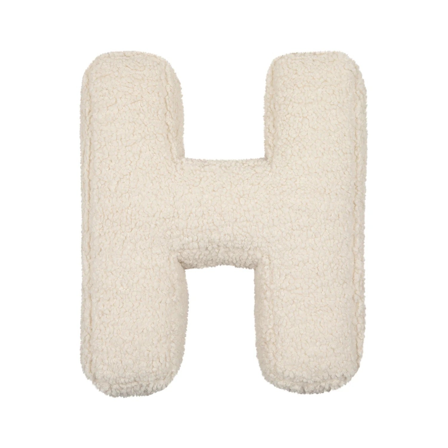 Lambswool Letter Cushion — Decorative Kids' Pillow