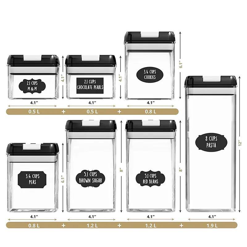 7-Piece Airtight Food Container Set