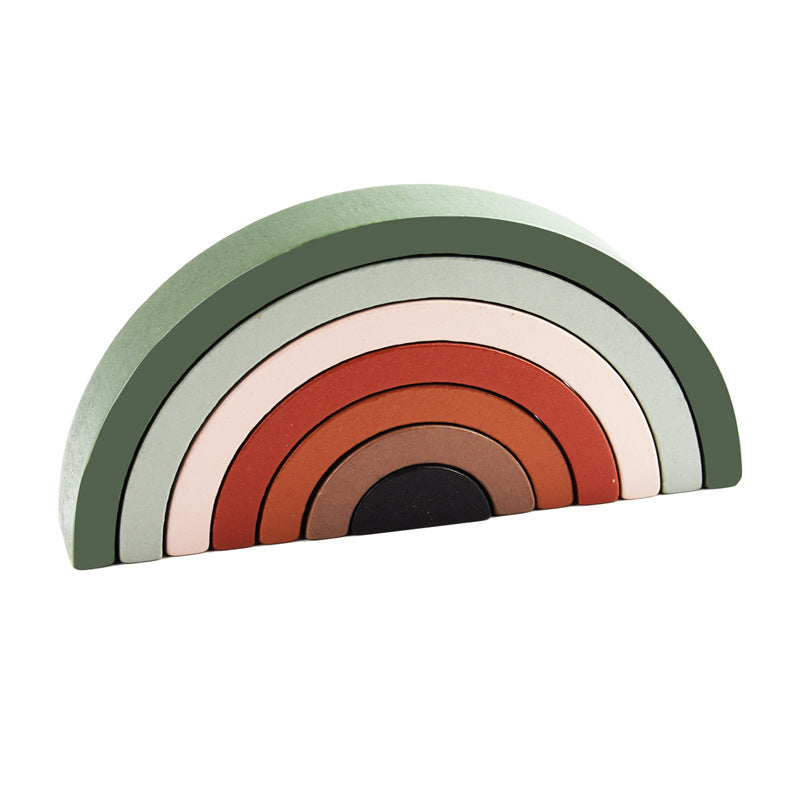 Wooden Building Blocks — Preschool Set