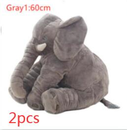Elephant Plush Pillow — Kids' Nap Cushion