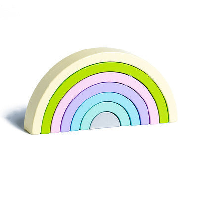 Wooden Building Blocks — Preschool Set