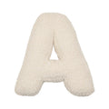 Lambswool Letter Cushion — Decorative Kids' Pillow