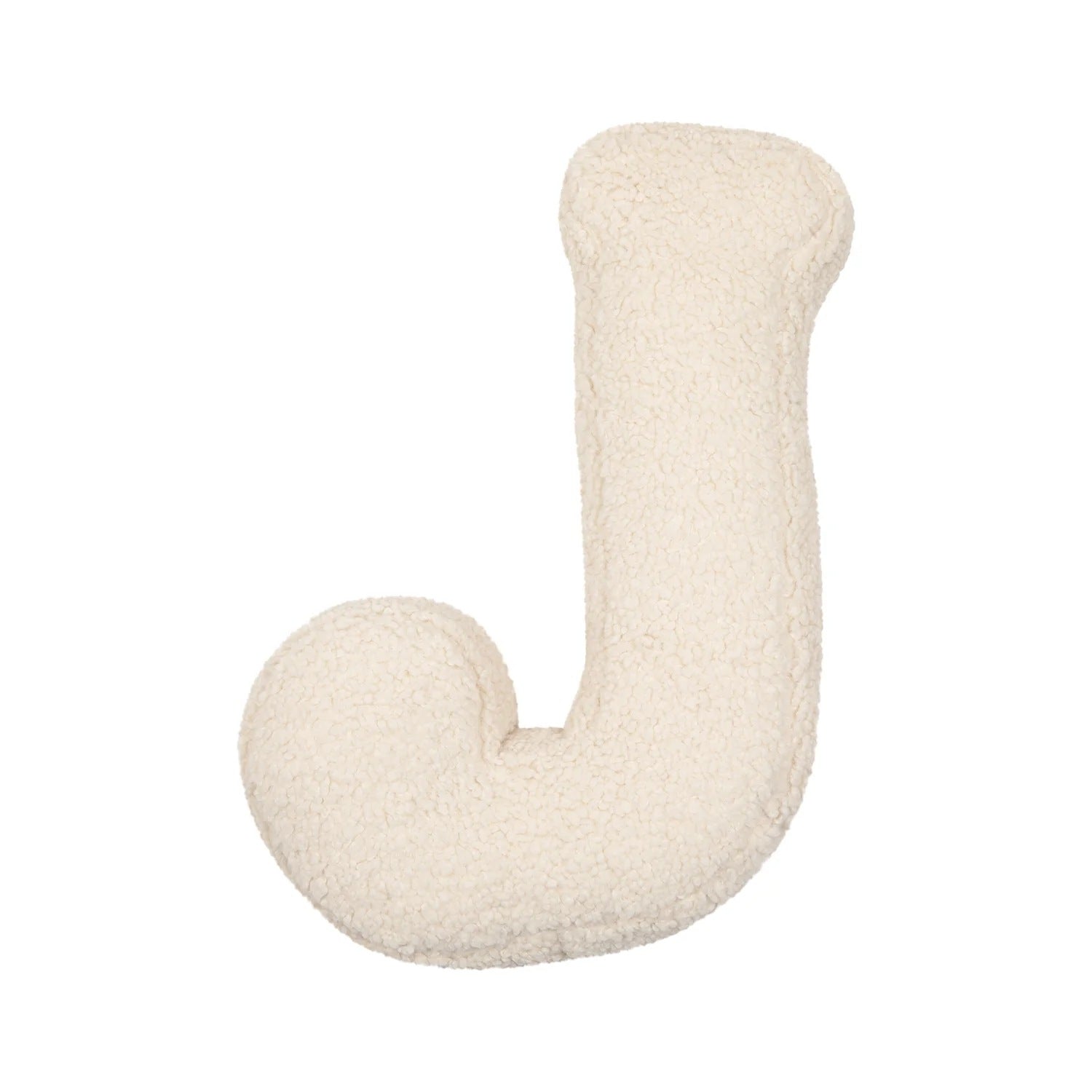 Lambswool Letter Cushion — Decorative Kids' Pillow