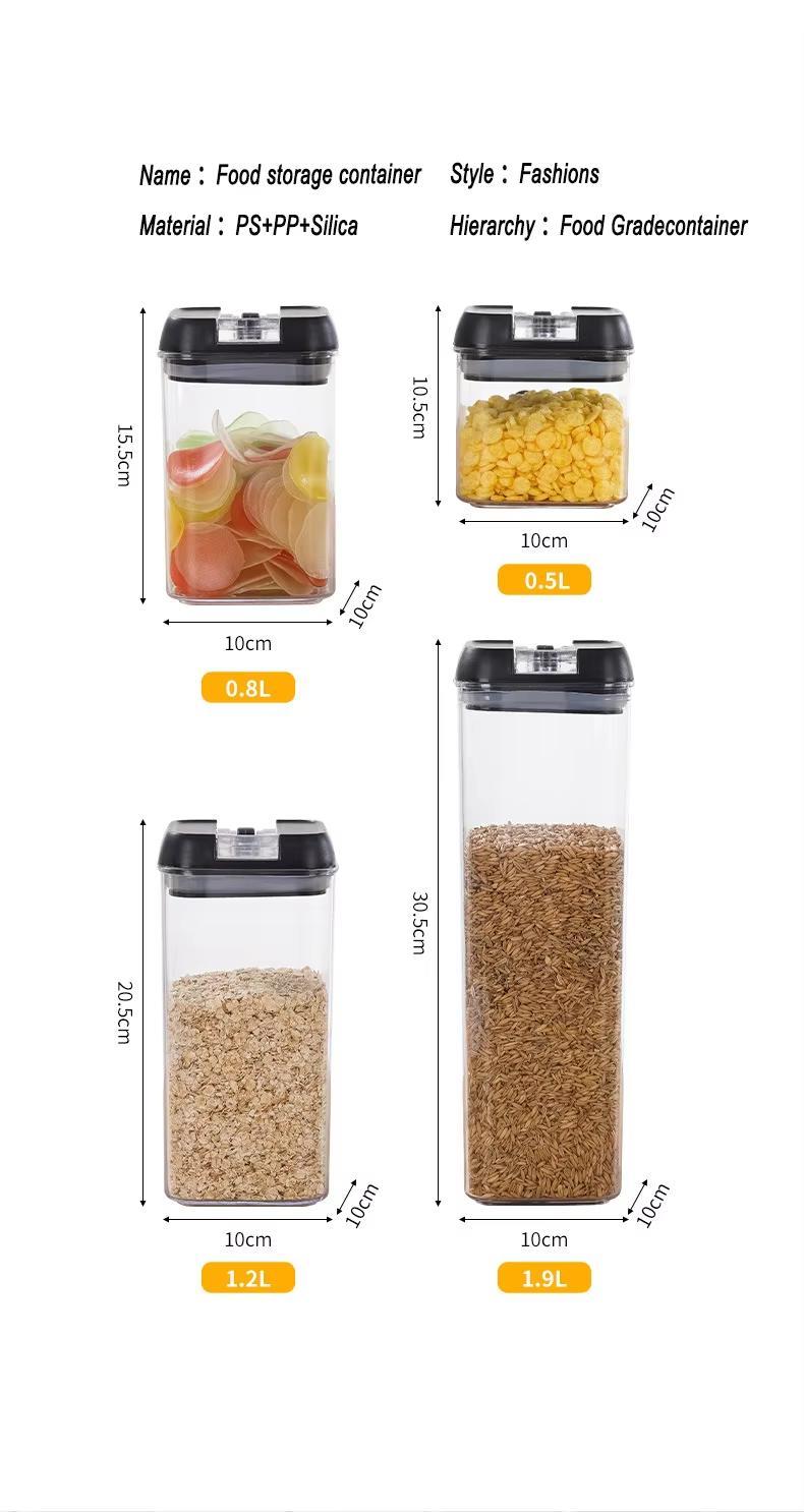7-Piece Airtight Food Container Set